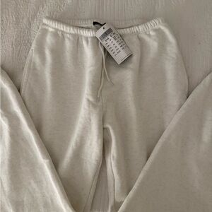 Cozy Kids Sweatpants in Cream
